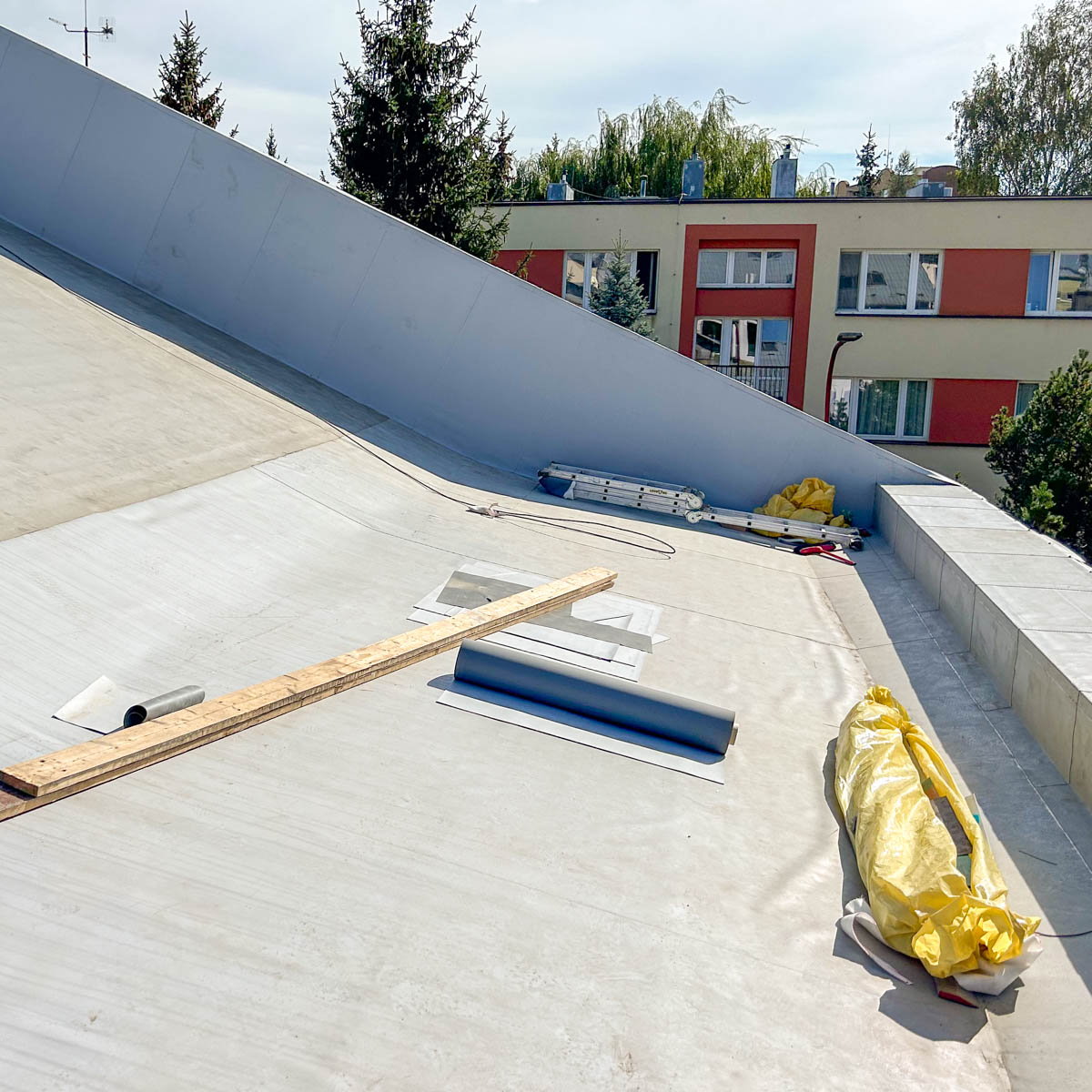 Nestandardní řešení svodů dešťové vody ze střechy Vítězslav Mach